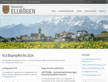 Tablet Screenshot of ellboegen.at